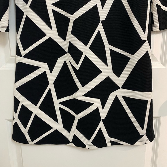 Y2K Da Moda Vintage Black and White Dress L Size - Picture 3 of 7